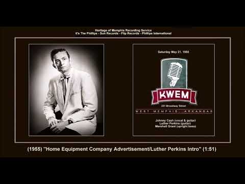 Videoclip de Home Equipment Company Advertisement/Luther Perkins Intro — Johnny Cash