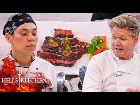 Gordon Ramsay Tears Apart Every Dish From Ariel's Final Menu | Hell's Kitchen
