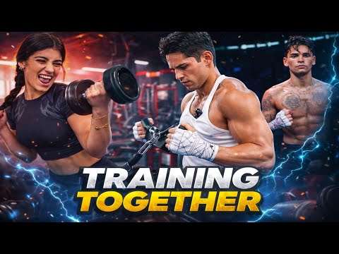 RYAN GARCIA DOES SARA SAFFARI’S ROUTINE