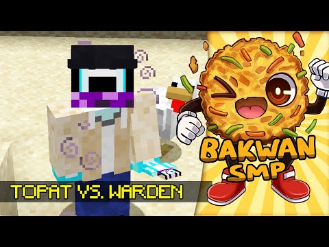 FIGHT THE WARDEN TO COMPLETE ENCHANTMENT ARMOR - Minecraft Bakwan SMP Live #30