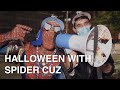 Halloween With Spider Cuz Sidetalk