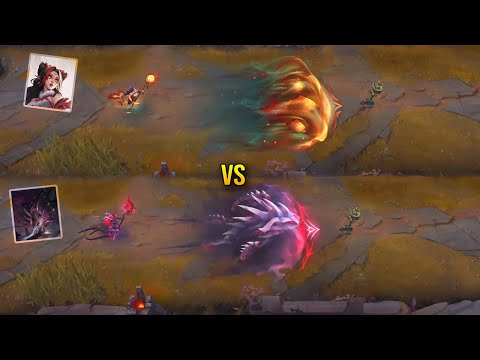Mythmaker Nami vs Coven Nami - Skin Comparison - League of Legends