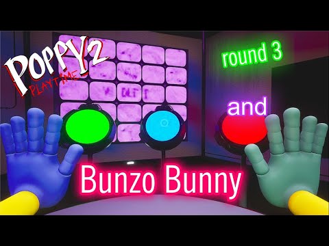 musical memory - round 3 and an encounter with Bunzo Bunny / poppy playtime chapter 2 / gameplay #37