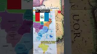 Significado da bandeira de Alagoas #geografia #historia #bandeira #alagoas