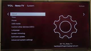 How To Change 12 & 24h Clock On TCL ROKU TV 2024