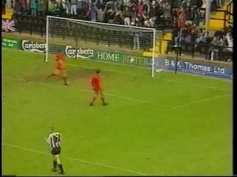 Notts County v Oxford United 92/93