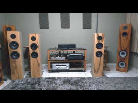 Caixa Acústica Artesanal - Torres TA-Acara Bandeira - Dawn - Joy Corporation, Antdot - Trópic Áudio