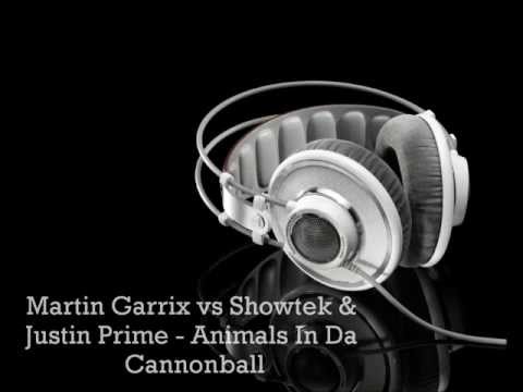 Martin Garrix vs Showtek & Justin Prime - Animals In Da Cannonball (Mashup)