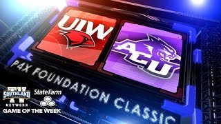preview picture of video 'Football: Abilene Christian 21, UIW 0 (Highlights)'
