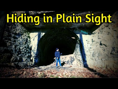 Is This an ABANDONED Train Tunnel? Hiding in Plain Sight!
