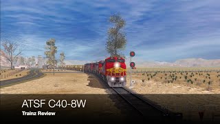 ATSF C40-8W Trainz 3 Review