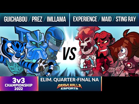 Guichabou, Prez, & ImLlama vs Experience, Maid, & Sting Ray - Elimination Quarter-Final - 3v3 NA