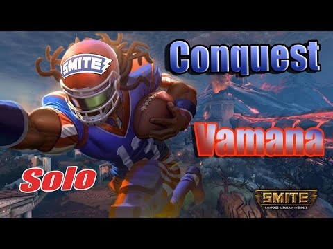 Vamana, con build a criticos :D || Smite | Solo | Conquista