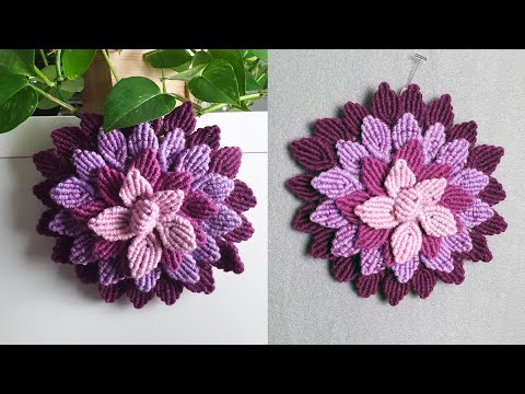 DIY Macrame Weave Coasters Home Decorating Ideas