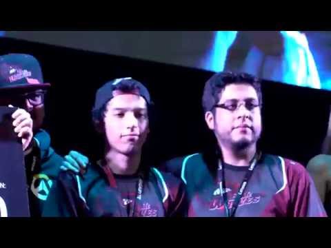 Elite Wolves Overwatch ganadores de LGF.