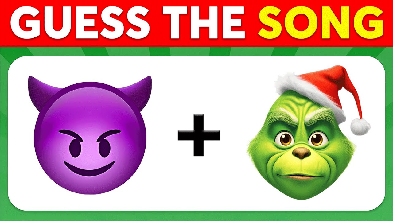 Guess the Christmas Songs by the Emojis 🎄🎅