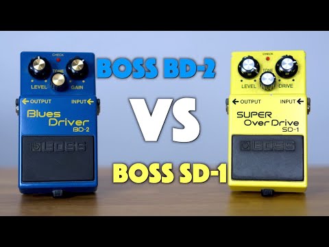 The Ultimate Overdrive Pedal Showdown: Boss BD-2 vs Boss SD-1