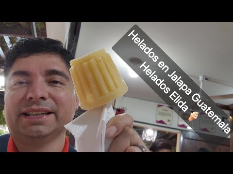 Helados artesanales en Jalapa / Helados Elida