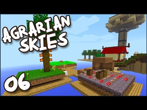 Minecraft MODDED Skyblock! Agrarian Skies Ep 06 - "The Cajun Hermit Chef!!!"