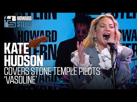 Kate Hudson Covers Stone Temple Pilots' “Vasoline” Live on the Stern Show