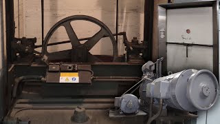 SPECIAL SCHLIEREN Freight Lift with TWO MOTORS and Vertical Doors