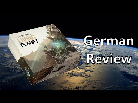 Living Planet - German Boardgame Review; Archipelago in Space?