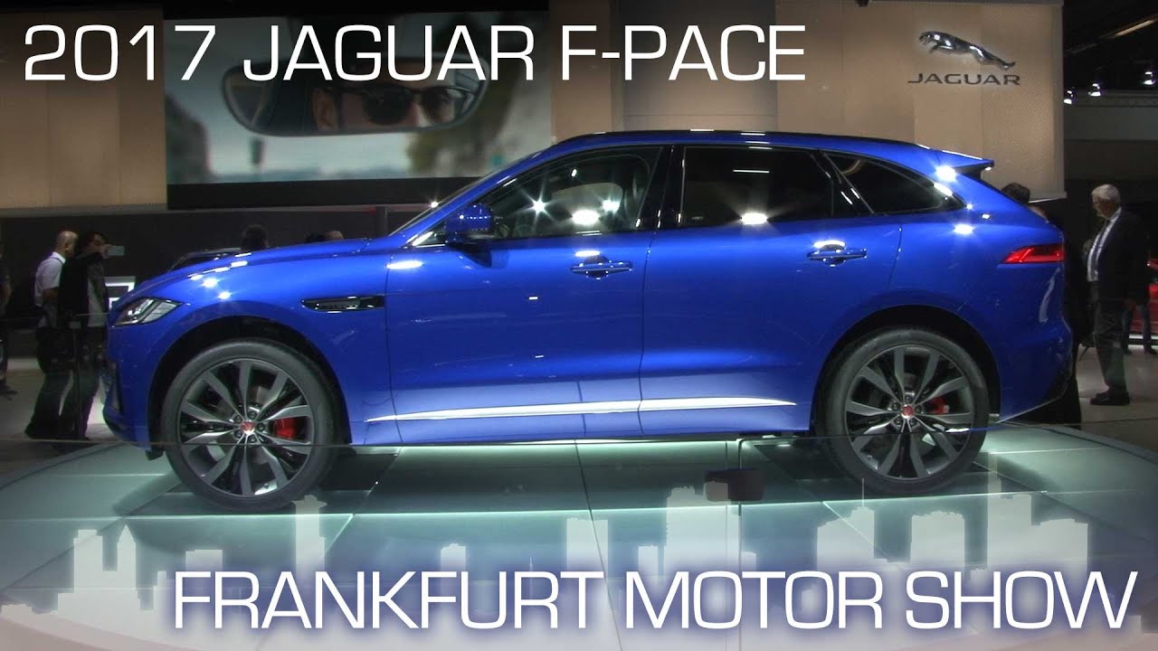 2017 Jaguar F-PACE Enters CUV Segment Aggressively Priced - Frankfurt Motor Show 2015