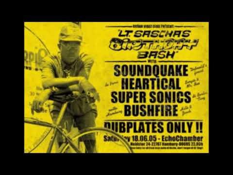 100% Dubplates Night : Supersonic & Soundquake & Heartical Sound & Bushfire - Hamburg 18.6.2005.