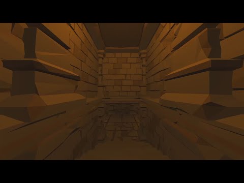 Exploring a procedurally generated dungeon in 2D