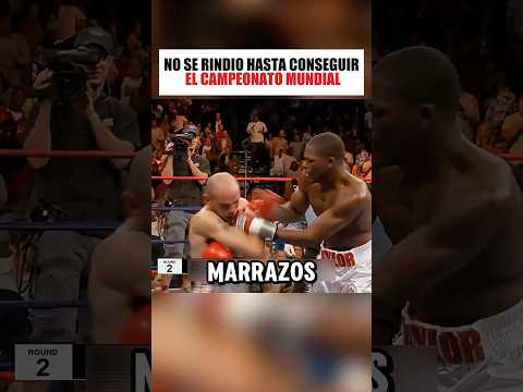 No se rindió hasta convertirse en campeón mundial #boxing🥊