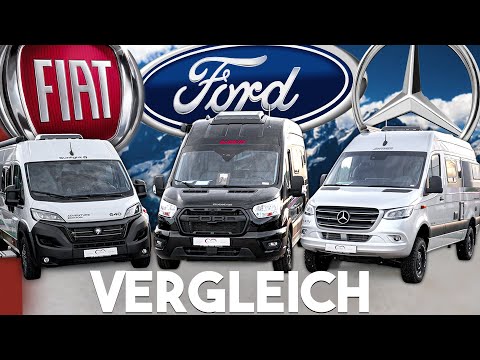Der große Chassis-Vergleich ❗ | Fiat Ducato, Ford Transit und Mercedes Sprinter 🔥 | GÜMA TV