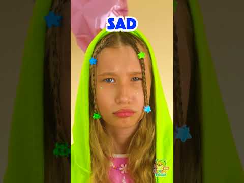 Emotions Explained in a SUPER FUN Way! 😍😤🤣 #kids #shorts #learning