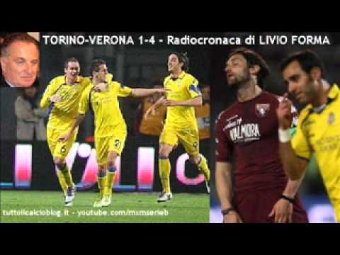 Torino-Verona 1-4 di Livio Forma (12/3/2012) Radiocronaca da Radio 1 RAI
