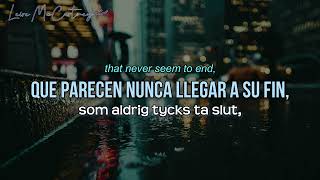 Lars Winnerbäck &amp; Melissa Horn - Som jag hade dig förut (Como pude tenerte una vez) *lyrics 🇸🇪🇲🇽🇬🇧*