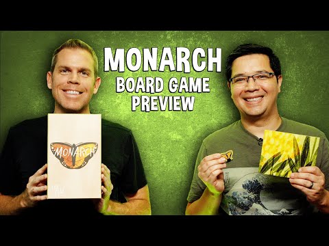 Preview of Monarch - Butterfly Strategy Board Game