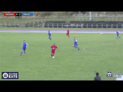 LIVE: Greenock Juniors 4-2 Carluke Rovers - WOSFL B - 06/11/21