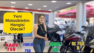 750 CC MOTOSİKLETİMİ SEÇİYORUM! // HONDA ESENGÜL
