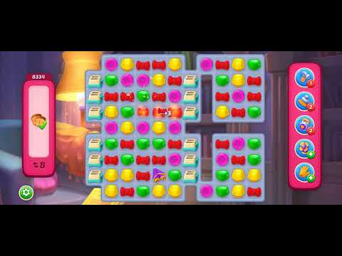 Homescapes ASMR let's play ▶️ game 🎮 8334 hard level 4 Steps to Win Yay 😄😄😄 Planes full of happiness