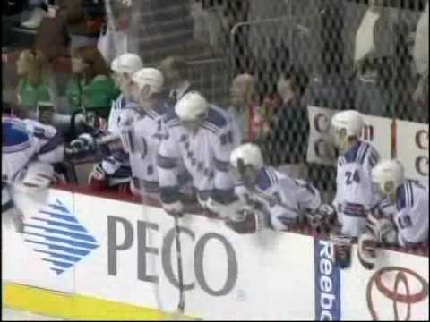 03 14 2009 Colton Orr vs Riley Cote