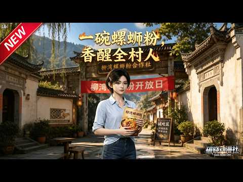 MULTISUB📢新番上线《一碗螺蛳粉，香醒全村人》第1~60集丨大学生返乡专攻螺蛳粉，破除中间商压价垄断，带领全村建厂创收振兴乡村！#最新漫剧 #破晓动漫社