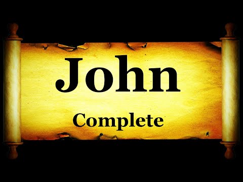 Holy Bible: Book 43 - The Gospel of John - KJV Read Along HD 4K Audio Text