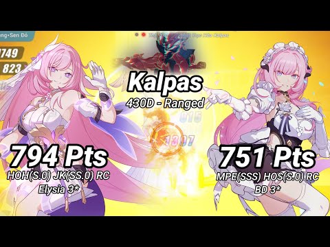 Redlotus D430: Kalpas (Ranged) 794 & 751 Pts - HOH(S.0) & MPE(SSS) | Honkai 6.2