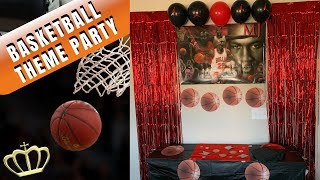 Basketball Party Decorations| Jordan Party Ideas | March Madness Decorations