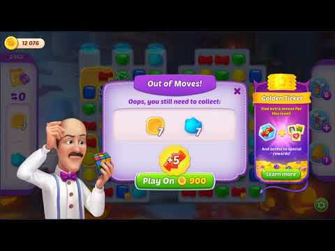 Homescapes Stuck Level 2462