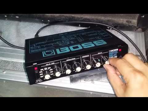 Boss RDD-20 Micro Rack Series Digital Delay 1986 - 1990 - Black image 4