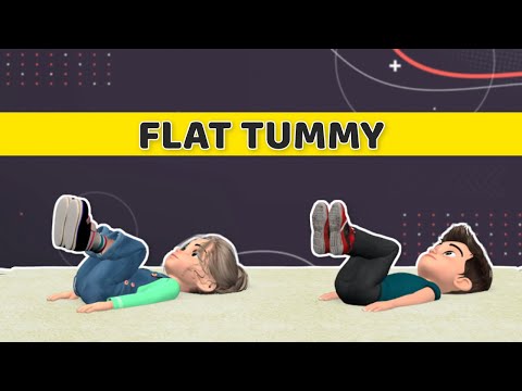 5-DAY FLAT TUMMY CHALLENGE: CORE EXERCISES FOR KIDS