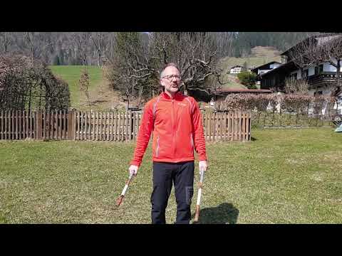 Stockkampf: Sinawali 4,5,6 ohne Partner zum Mitmachen