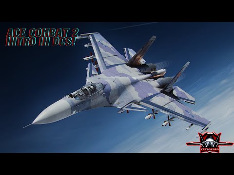 Ace Combat 2 Intro in DCS #acecombat #dcs