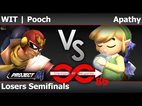 IaB! 86 PM - WIT | Pooch (C Falcon, Mario) vs Apathy (Toon Link, Charizard) - Losers Semifinals