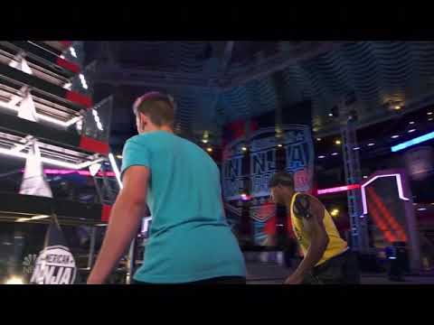 Power Tower: 1st Round - (4) Najee Richardson vs (5) Austin Gray - American Ninja Warrior 2020
